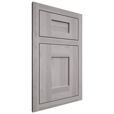 Shiloh Cabinetry Flush Inset Lancaster Hickory Plain Cut Stratus Door