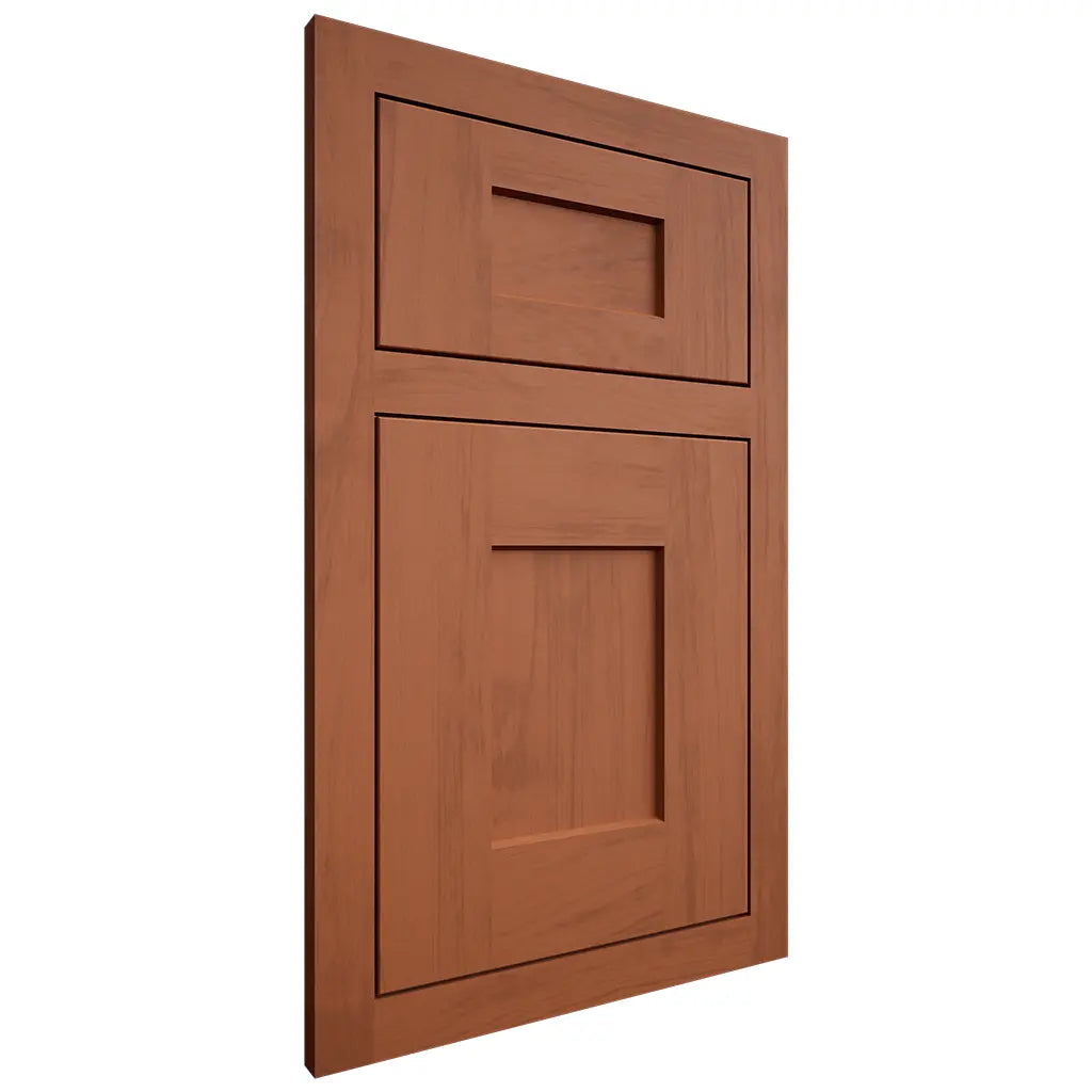 Shiloh Cabinetry Flush Inset Lancaster Maple Plain Cut Spice Door