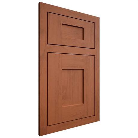 Shiloh Cabinetry Flush Inset Lancaster Maple Plain Cut Spice Door