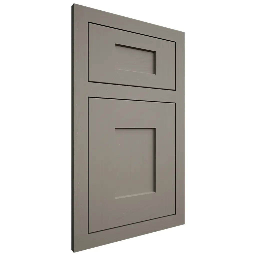 Shiloh Cabinetry Flush Inset Lancaster Maple Plain Cut Thyme Door