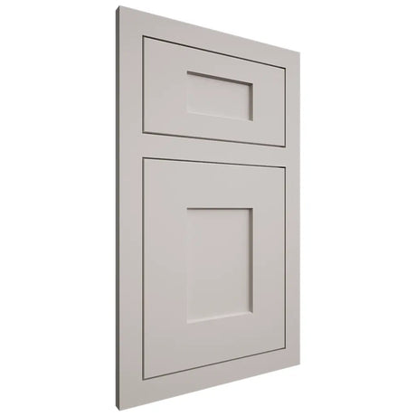 Shiloh Cabinetry Flush Inset Lancaster Paintable Amazing Gray Door
