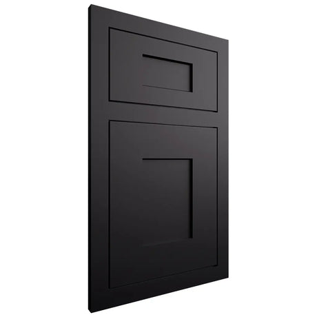 Shiloh Cabinetry Flush Inset Lancaster Paintable Black Door