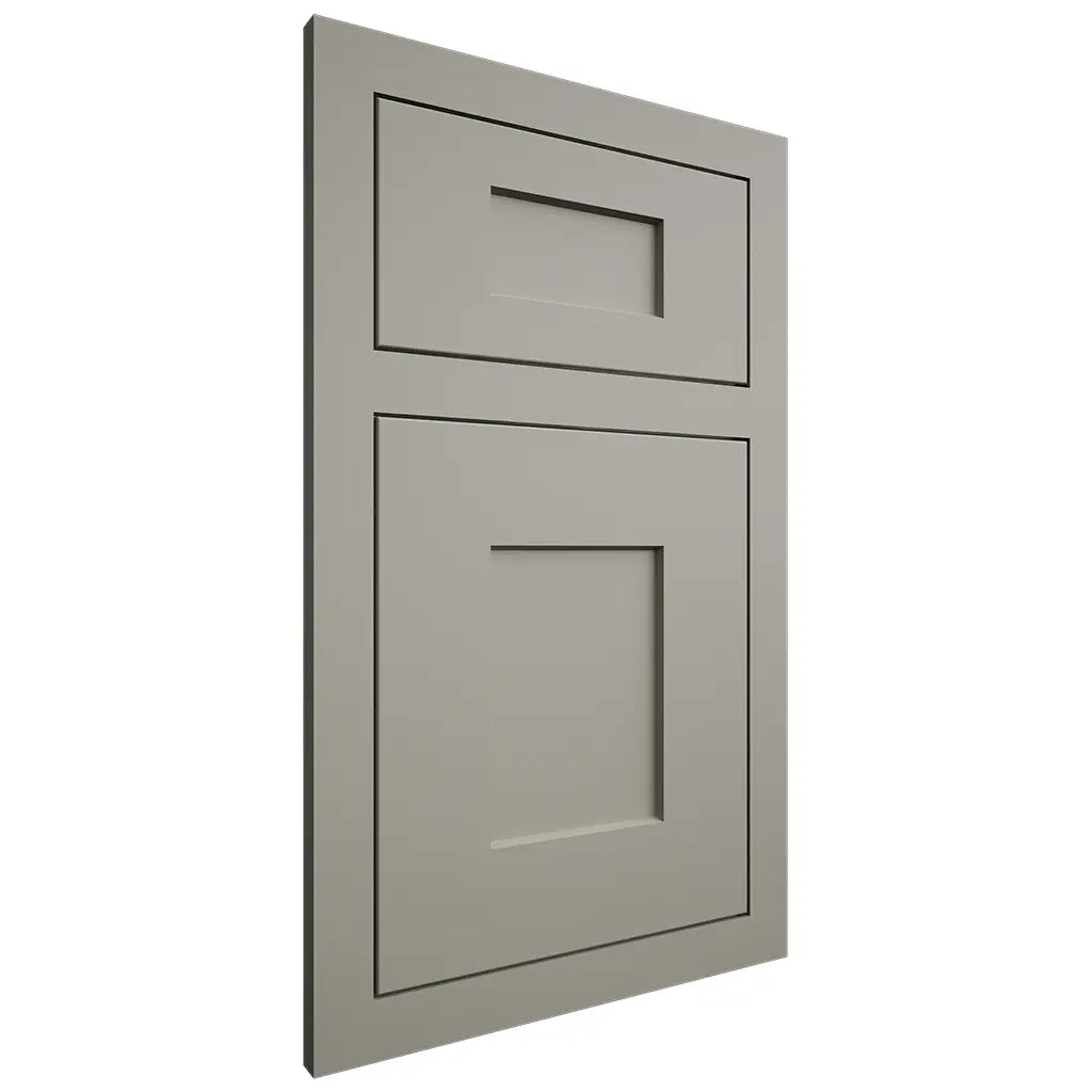 Shiloh Cabinetry Flush Inset Lancaster Paintable Evergreen Fog Door