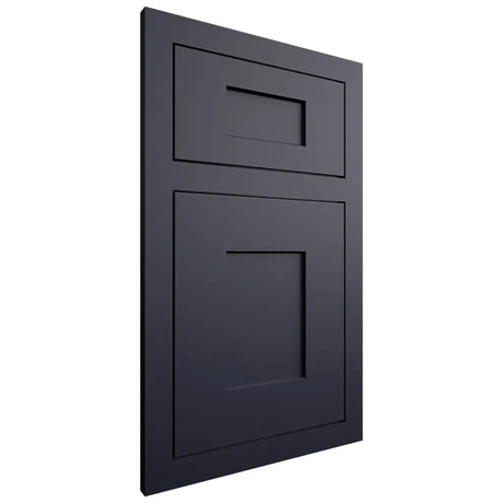 Shiloh Cabinetry Flush Inset Lancaster Paintable Hale Navy Door