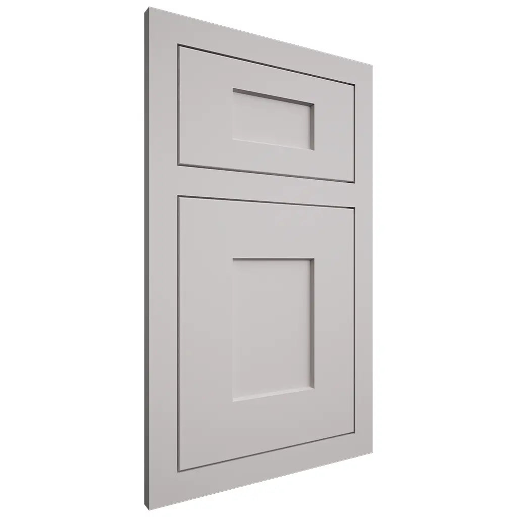 Shiloh Cabinetry Flush Inset Lancaster Paintable Light French Gray Door