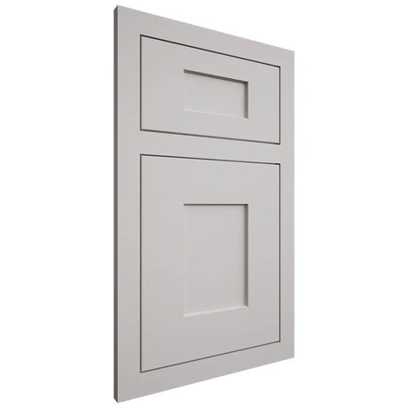 Shiloh Cabinetry Flush Inset Lancaster Paintable Mindful Gray Door