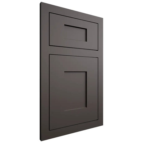 Shiloh Cabinetry Flush Inset Lancaster Paintable Urbane Bronze Door
