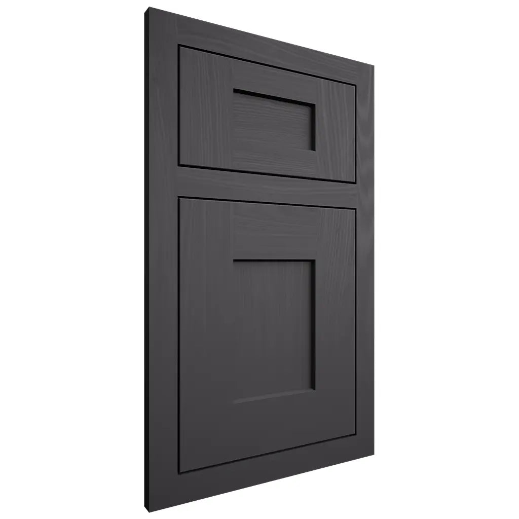Shiloh Cabinetry Flush Inset Lancaster Poplar Plain Cut Cadet Door