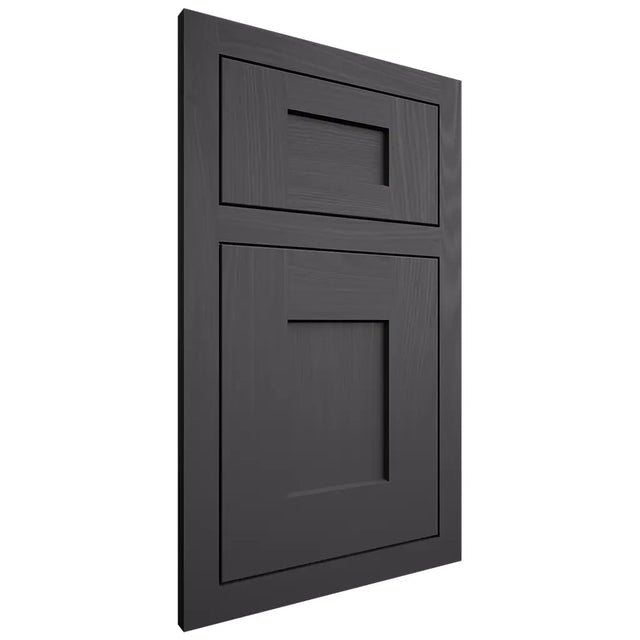 Shiloh Cabinetry Flush Inset Lancaster Poplar Plain Cut Cadet Door
