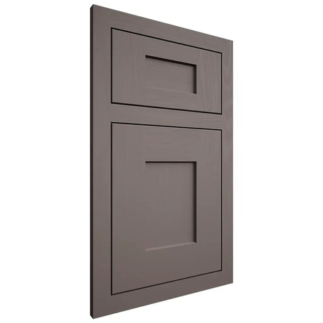Shiloh Cabinetry Flush Inset Lancaster Poplar Plain Cut Heatherstone Door