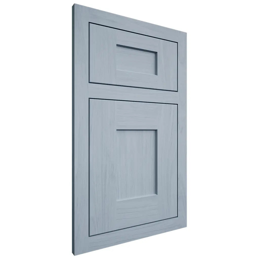Shiloh Cabinetry Flush Inset Lancaster Poplar Plain Cut Sky Door