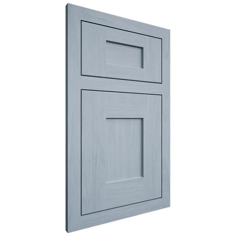 Shiloh Cabinetry Flush Inset Lancaster Poplar Plain Cut Sky Door