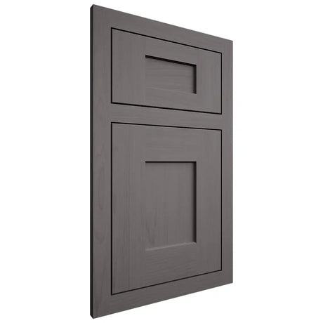 Shiloh Cabinetry Flush Inset Lancaster Walnut Plain Cut Cadet Door