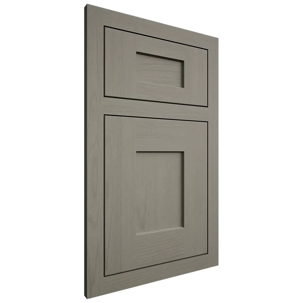 Shiloh Cabinetry Flush Inset Lancaster Walnut Plain Cut Thyme Door