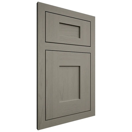 Shiloh Cabinetry Flush Inset Lancaster Walnut Plain Cut Thyme Door