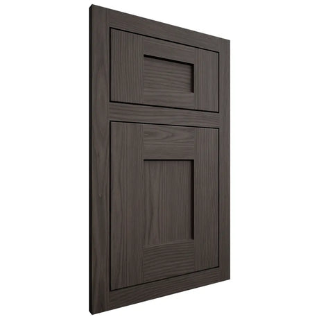Shiloh Cabinetry Flush Inset Lancaster White Oak Plain Cut Creekside Door