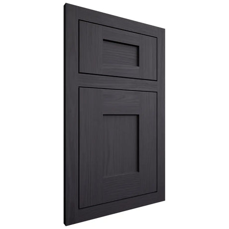 Shiloh Cabinetry Flush Inset Lancaster White Oak Plain Cut Harbor Door
