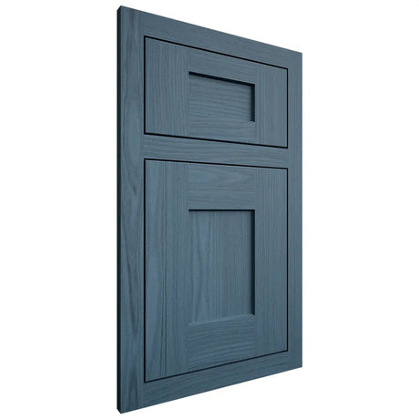 Shiloh Cabinetry Flush Inset Lancaster White Oak Plain Cut Hudson Door