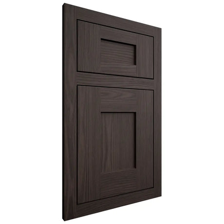 Shiloh Cabinetry Flush Inset Lancaster White Oak Plain Cut Morel Door