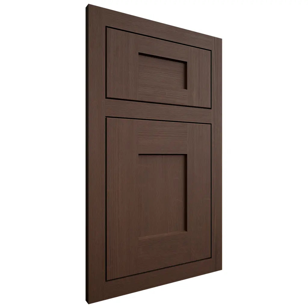 Shiloh Cabinetry Flush Inset Lancaster White Oak Quarter Sawn Braun Door