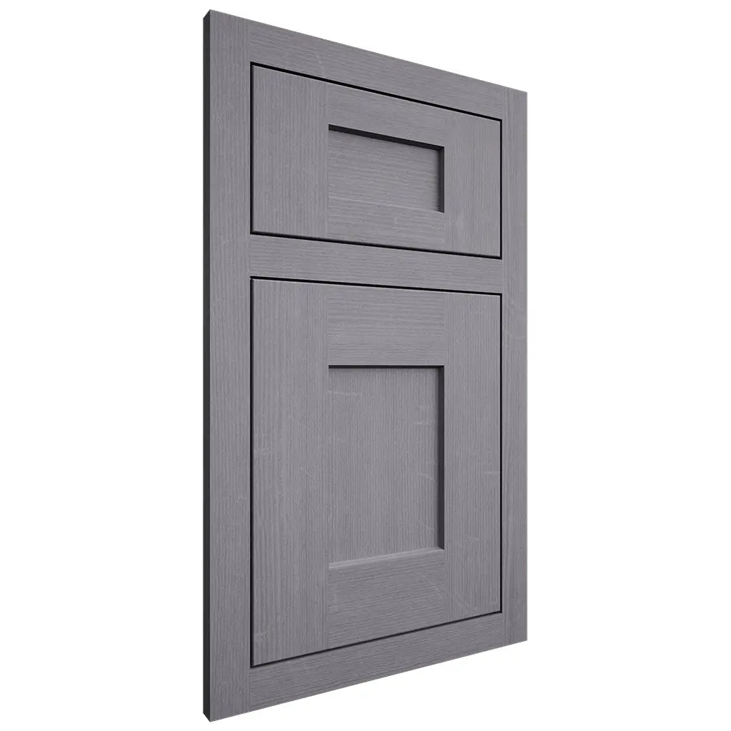 Shiloh Cabinetry Flush Inset Lancaster White Oak Quarter Sawn Cadet Door