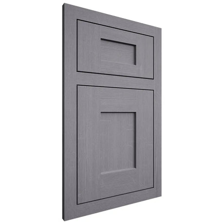 Shiloh Cabinetry Flush Inset Lancaster White Oak Quarter Sawn Cadet Door