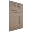 Shiloh Cabinetry Flush Inset Lancaster White Oak Rift Cut Almond Door