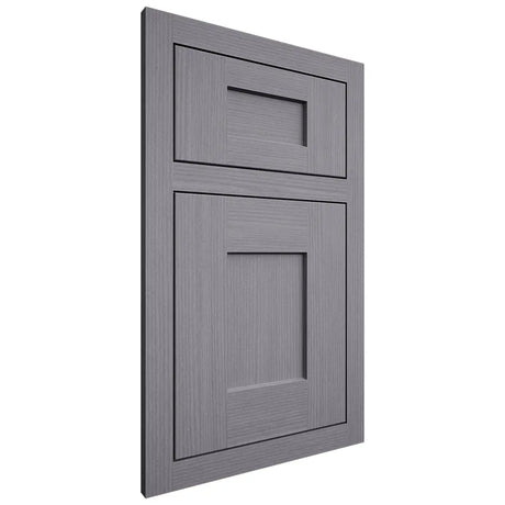 Shiloh Cabinetry Flush Inset Lancaster White Oak Rift Cut Cadet Door