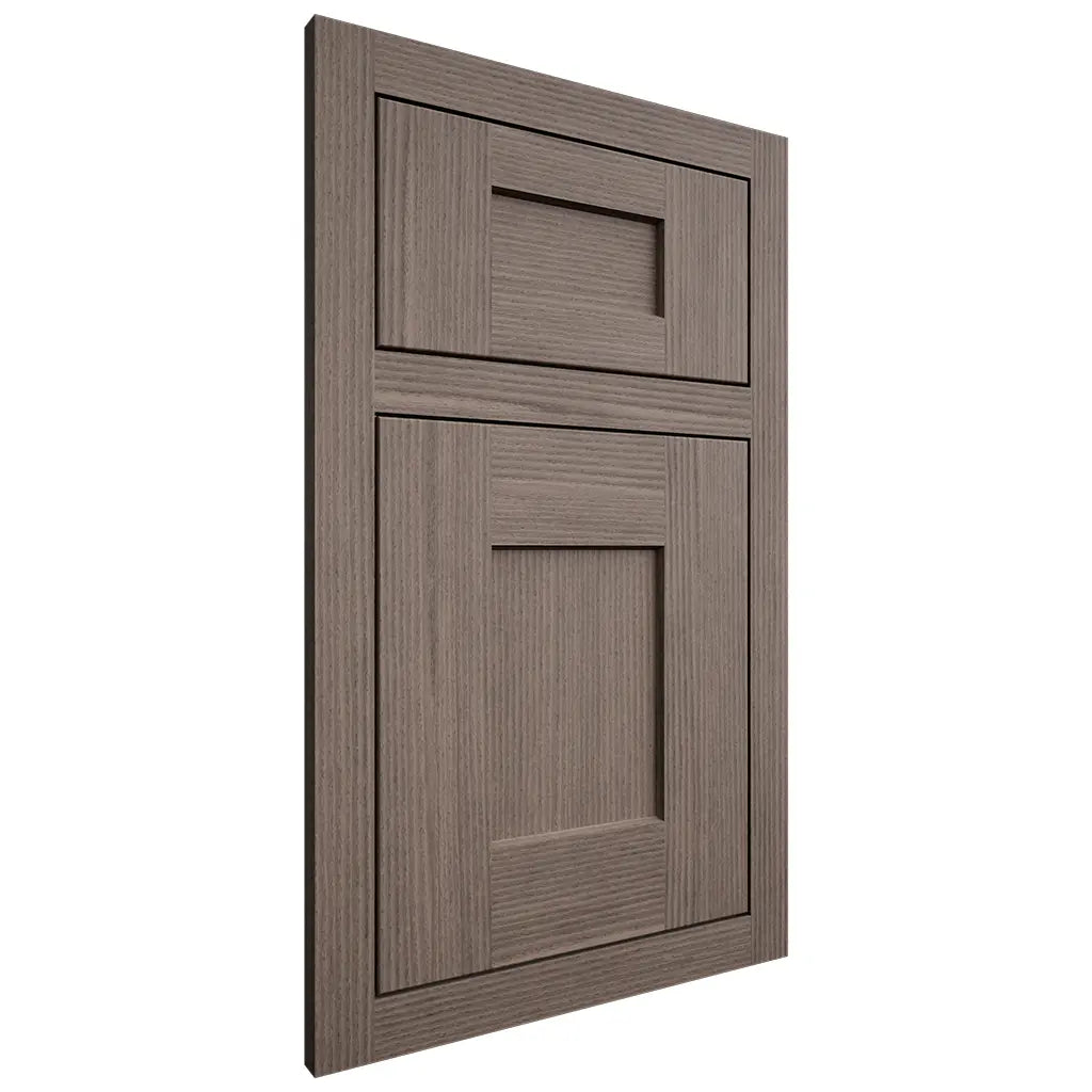 Shiloh Cabinetry Flush Inset Lancaster White Oak Rift Cut Clay Door