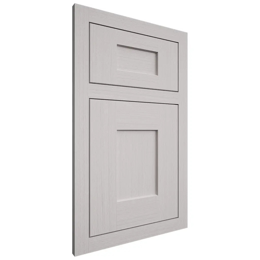 Shiloh Cabinetry Flush Inset Lancaster White Oak Rift Cut Cotton Door