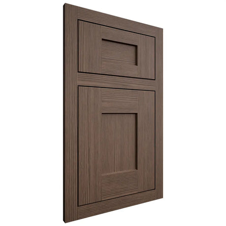 Shiloh Cabinetry Flush Inset Lancaster White Oak Rift Cut Mineral Door