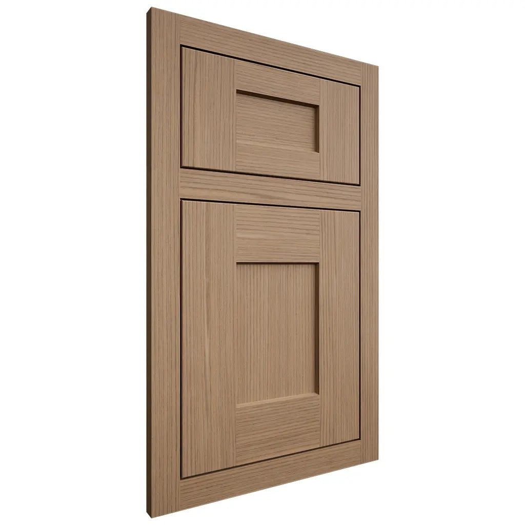 Shiloh Cabinetry Flush Inset Lancaster White Oak Rift Cut Natural Door