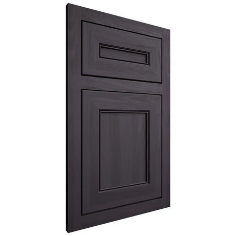 Shiloh Cabinetry Flush Inset Landes Hickory Plain Cut Harbor Door