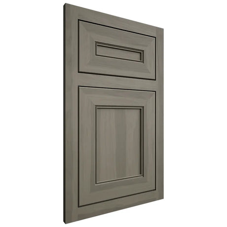 Shiloh Cabinetry Flush Inset Landes Hickory Plain Cut Thyme Door