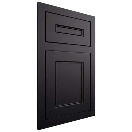 Shiloh Cabinetry Flush Inset Landes Paintable Black Door