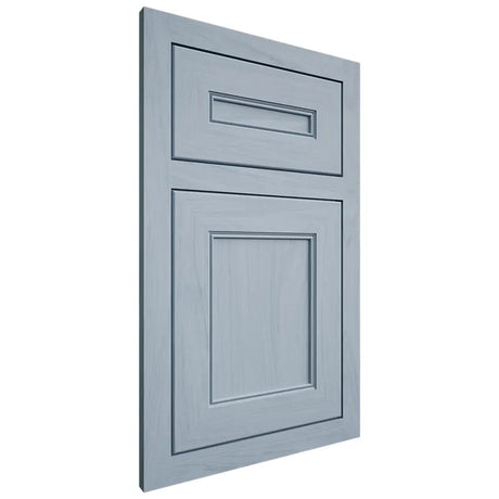 Shiloh Cabinetry Flush Inset Landes Poplar Plain Cut Sky Door