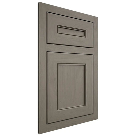 Shiloh Cabinetry Flush Inset Landes Poplar Plain Cut Thyme Door