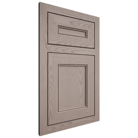 Shiloh Cabinetry Flush Inset Landes Red Oak Plain Cut Sterling Door
