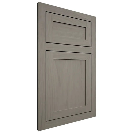 Shiloh Cabinetry Flush Inset Malibu Alder Plain Cut Thyme Door