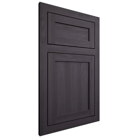 Shiloh Cabinetry Flush Inset Malibu Hickory Plain Cut Harbor Door