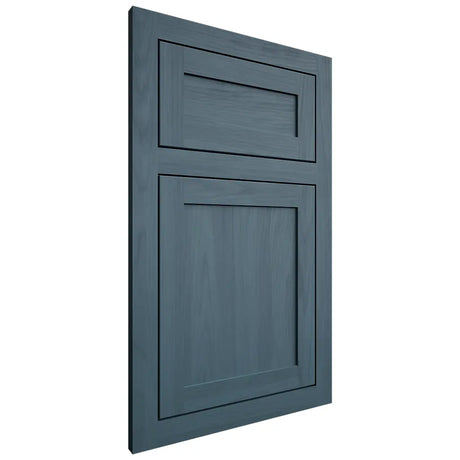 Shiloh Cabinetry Flush Inset Malibu Hickory Plain Cut Hudson Door