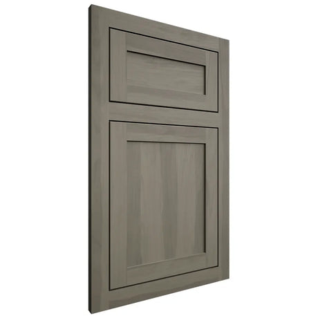 Shiloh Cabinetry Flush Inset Malibu Hickory Plain Cut Thyme Door