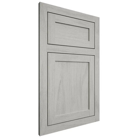 Shiloh Cabinetry Flush Inset Malibu Poplar Plain Cut Stratus Door