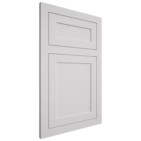 Shiloh Cabinetry Flush Inset Malibu One Paintable Arctic Door