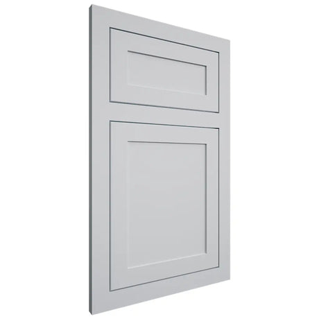 Shiloh Cabinetry Flush Inset Malibu One Paintable Niebla Azul Door