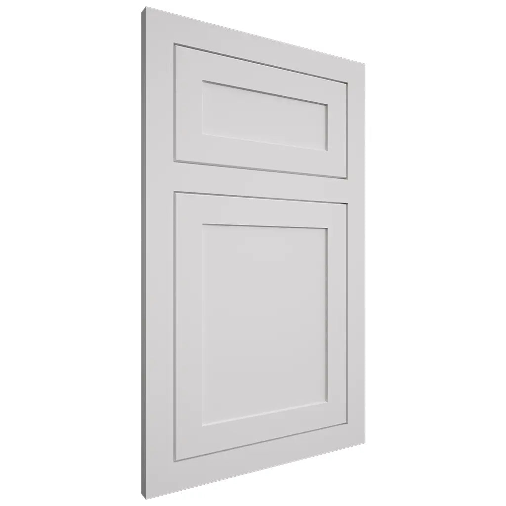 Shiloh Cabinetry Flush Inset Malibu One Paintable Pure White Door