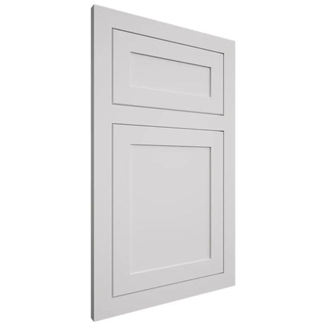 Shiloh Cabinetry Flush Inset Malibu One Paintable Pure White Door