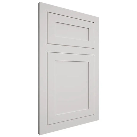 Shiloh Cabinetry Flush Inset Malibu One Paintable Soft White Door