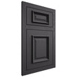 Shiloh Cabinetry Flush Inset Montgomery Poplar Plain Cut Cadet Door