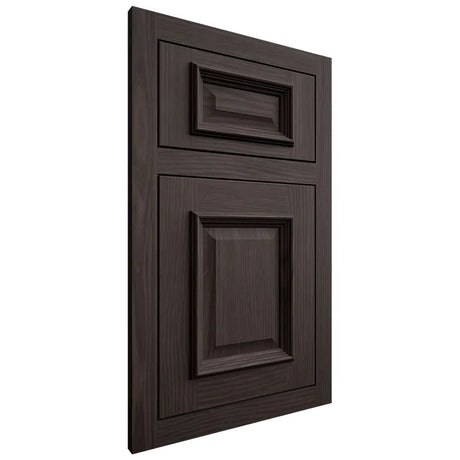 Shiloh Cabinetry Flush Inset Montgomery White Oak Plain Cut Morel Door
